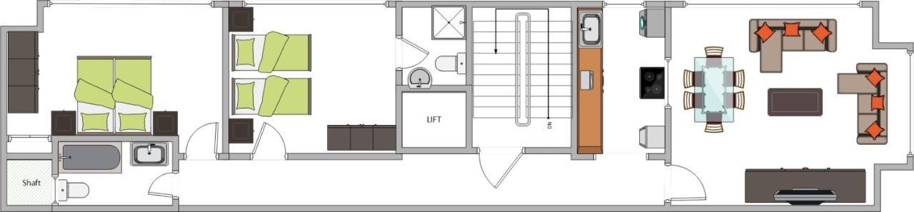 2 Bedroom - Spacious, Bright & - 4 Apartment *